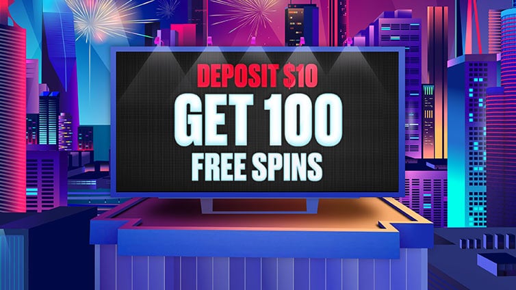 Welcome offer: 100 Free Spins