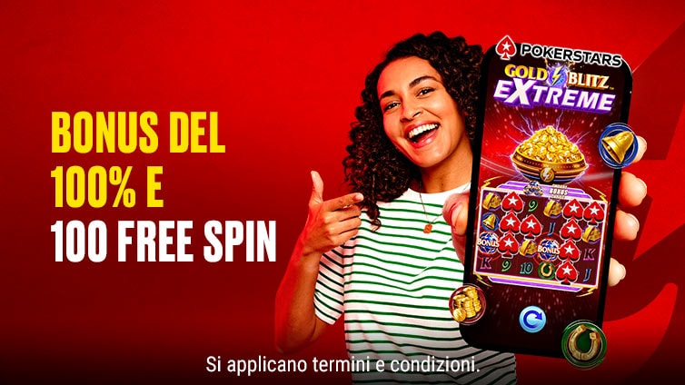 Offerta di benvenuto sul primo deposito