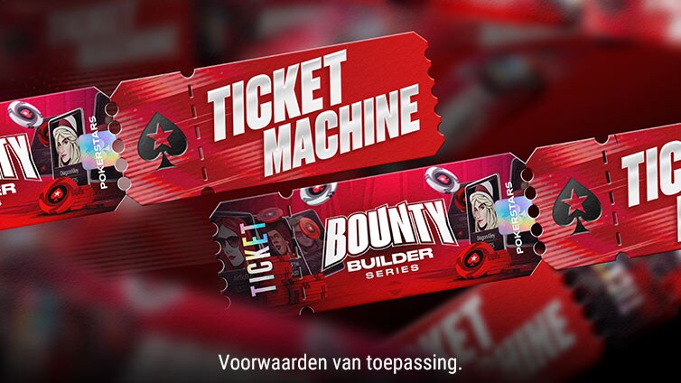 Bounty Builder Series-ticketautomaat