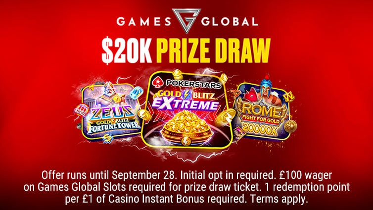Games Global $20K Prize Draw