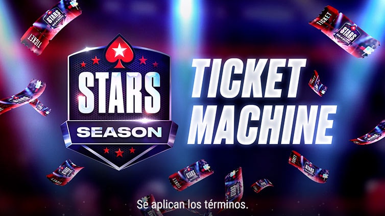 Máquina de tickets de la Temporada Stars