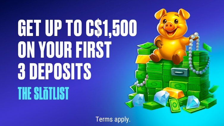 100% up to C$1,500 across 3 deposits
