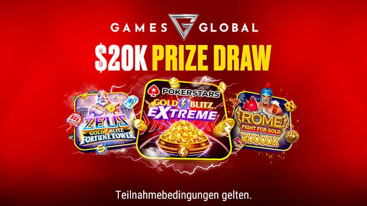 $20.000 Games Global-Preisziehung