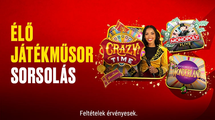 Élő Játékműsor Sorsolás