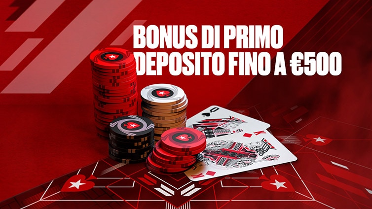 Bonus del 100% sul primo deposito