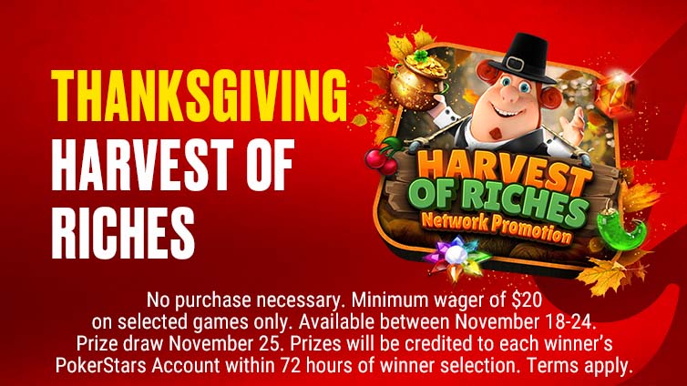 Win a share of $80,000 this Thanksgiving