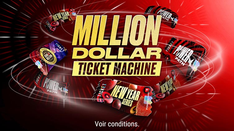 Distributeur de Tickets Million Dollar