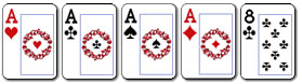 Four of a kind (poker)