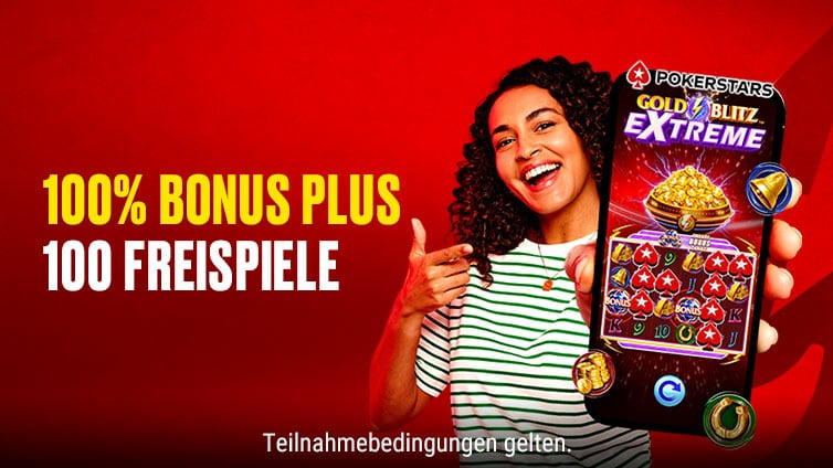 Willkommensangebot für deine erste Einzahlung