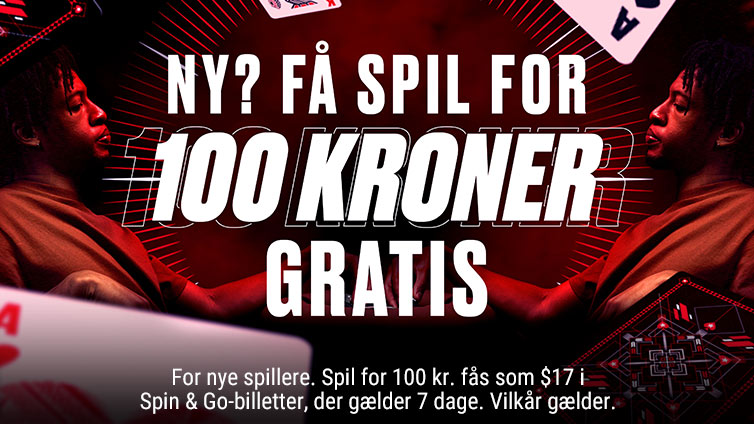 Get 100 Kroner in Free Play