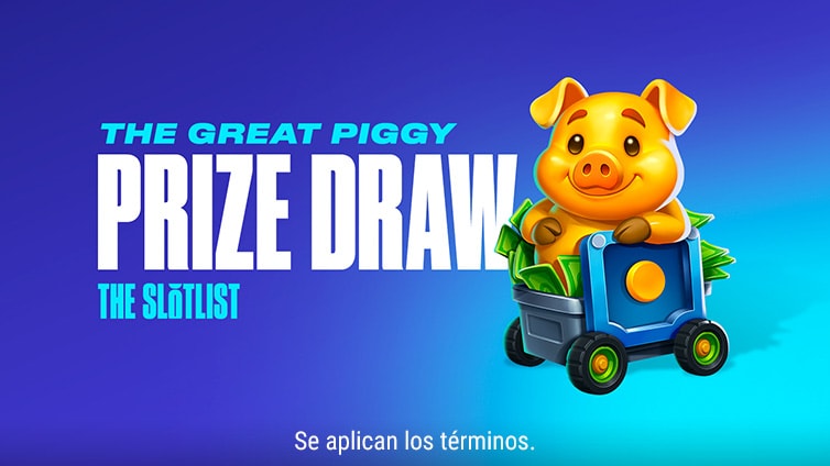 Sorteo de premios The Great Piggy de US$50.000
