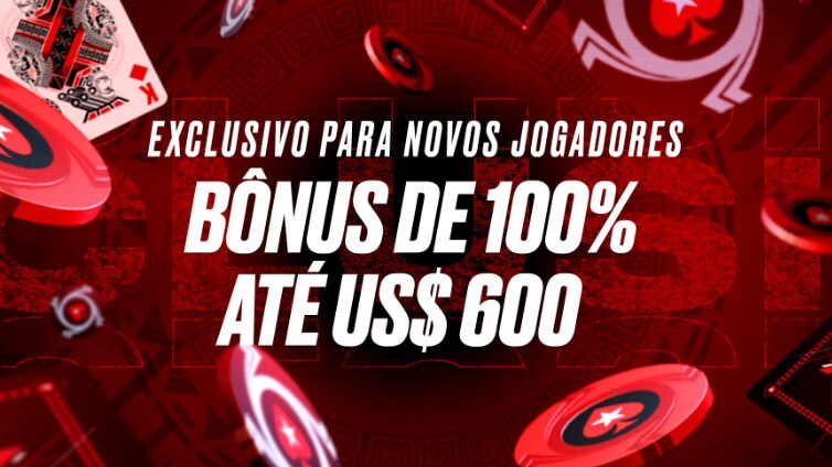 Código de bônus PokerStars Brasil • $600 grátis • 2023