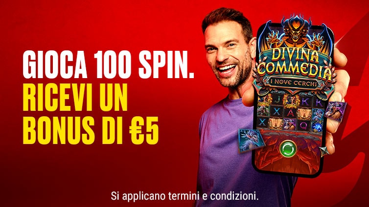 Missione spin Divina Commedia i Nove Cerchi
