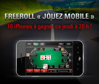 Freeroll Jouez Mobile