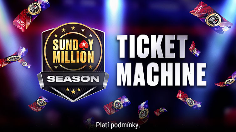 Automat na vstupenky do Sunday Million Season