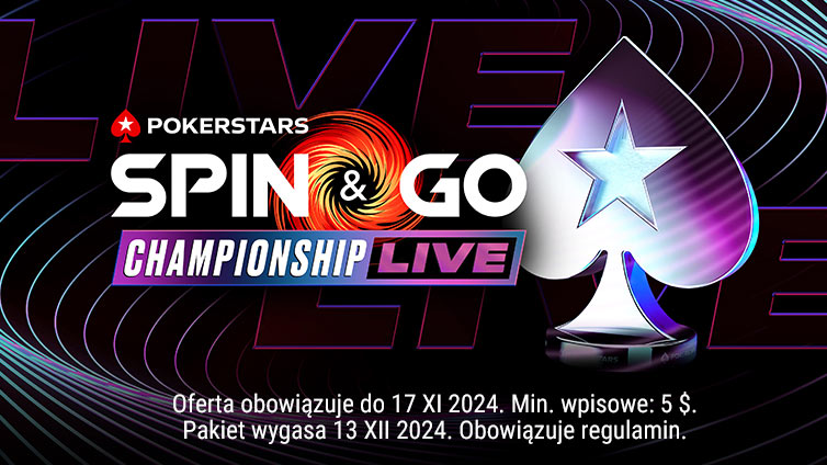 Ranking na Spin & Go Live Championship