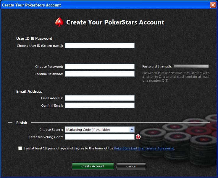 bonus codes for poker stars