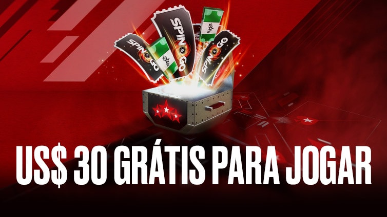 Free $30 First Deposit Offer - código bônus Pokerstars