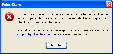 PokerStars Username