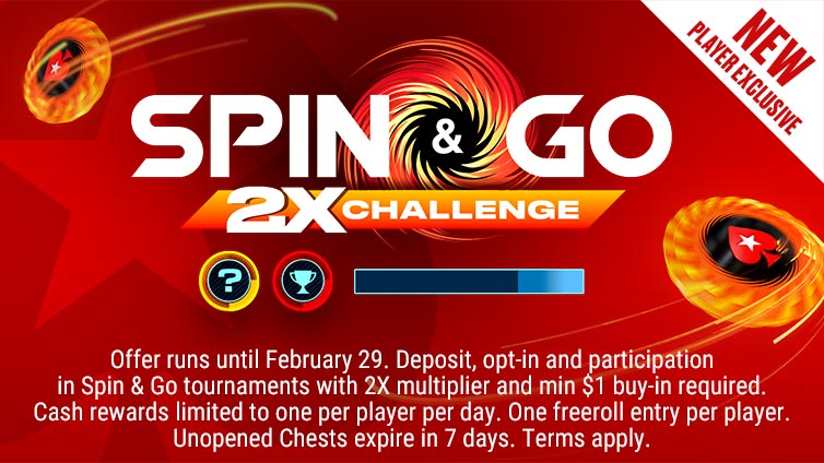 Spin & Go 2X Challenge