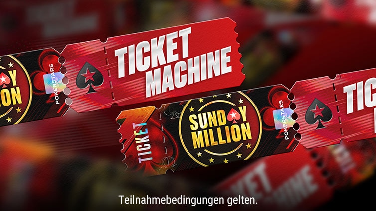 Sunday Million-Ticketmaschine