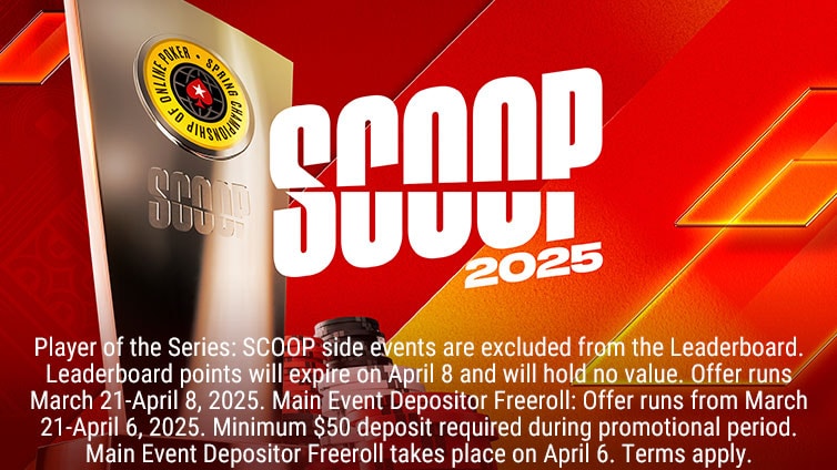 SCOOP Main Event Depositor Freeroll 2024