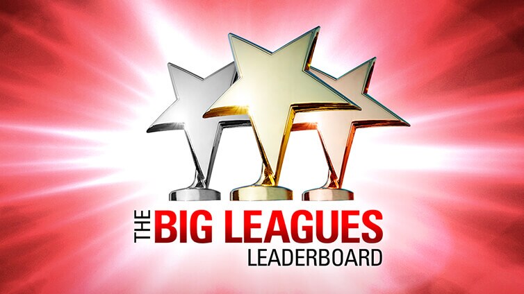 The Big Leagues - Ikmēneša līderu saraksts