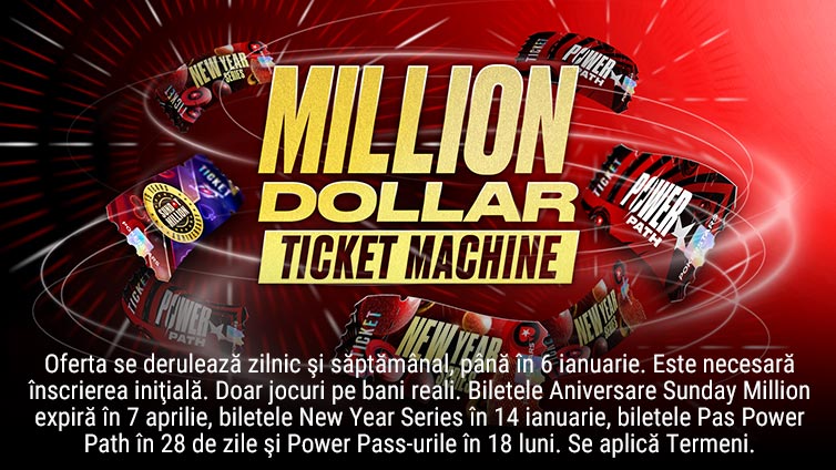 Million Dollar Ticket Machine