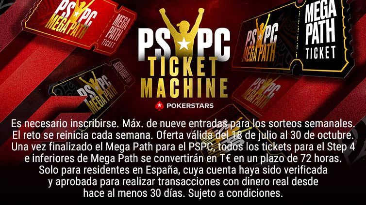 Máquina de tickets del PSPC