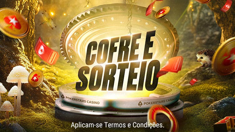 Consiga a Caixa-forte. Participe no sorteio