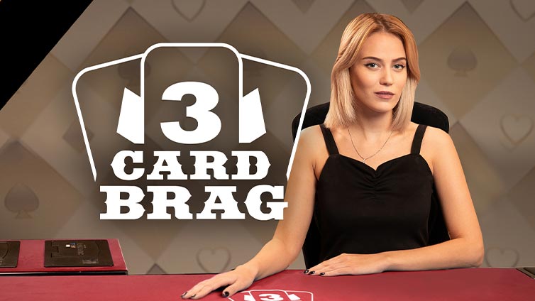 3 Card Brag ao Vivo