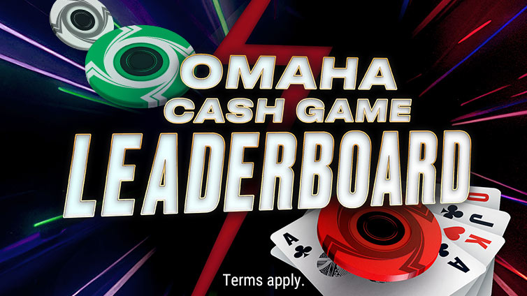 Omaha Cash Game Leader Boards