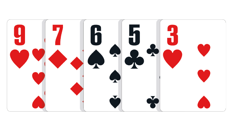 Cartas royal flush. jogo de cartas, cartas na mesa. poker e blackjack,  cartas de jogar.