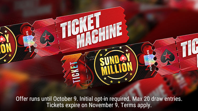 Sunday Million Ticket Machine