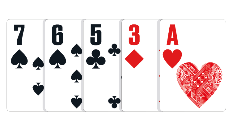 Sequência Royal Flush  Cartas de baralho, Jogo de poker, Tipo de mão