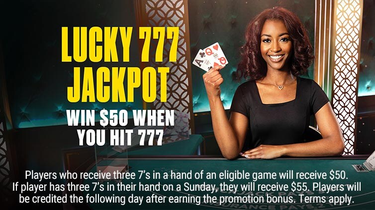Lucky 7’s Jackpot Hand