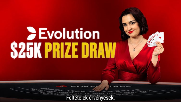 25 000 $-os Evolution Nyereménysorsolás