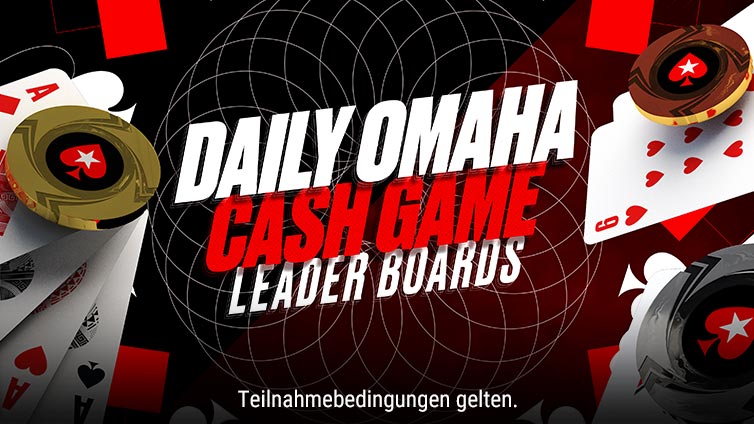 Tägliche Omaha-Cashgame-Ranglisten