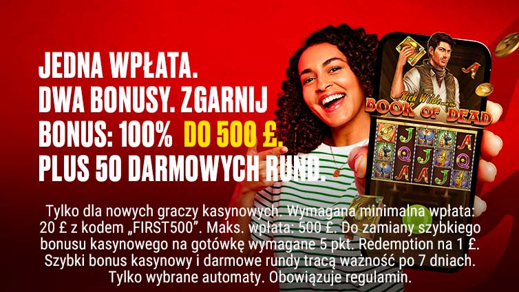 Oferta za pierwszą wpłatę