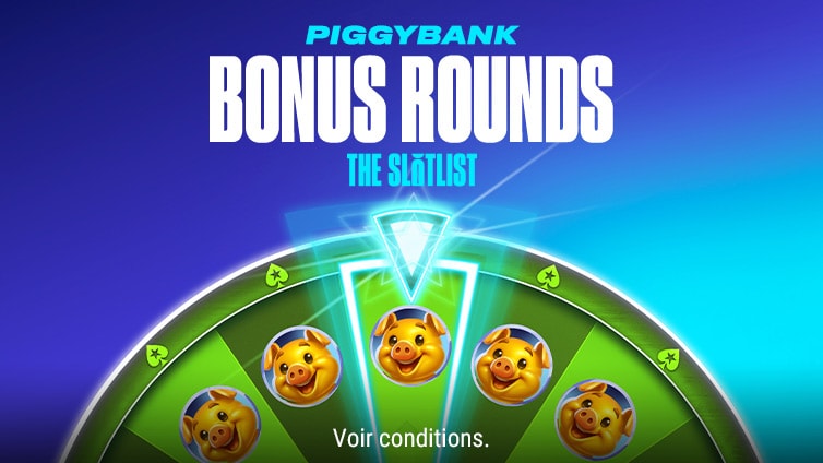 Parties bonus Piggybank